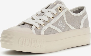 GUESS Tenisky 'ISSAH' – béžová: přední strana