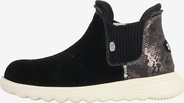 Ankle boots 'Branson' di HEY DUDE in oro: frontale