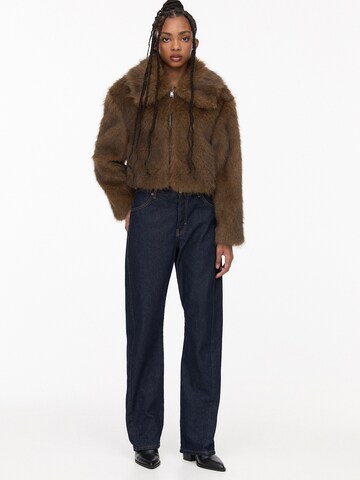Pull&Bear Tussenjas in Bruin