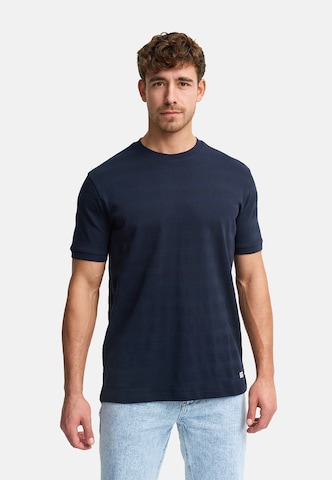 INDICODE JEANS Shirt ' INKile ' in Blauw: voorkant