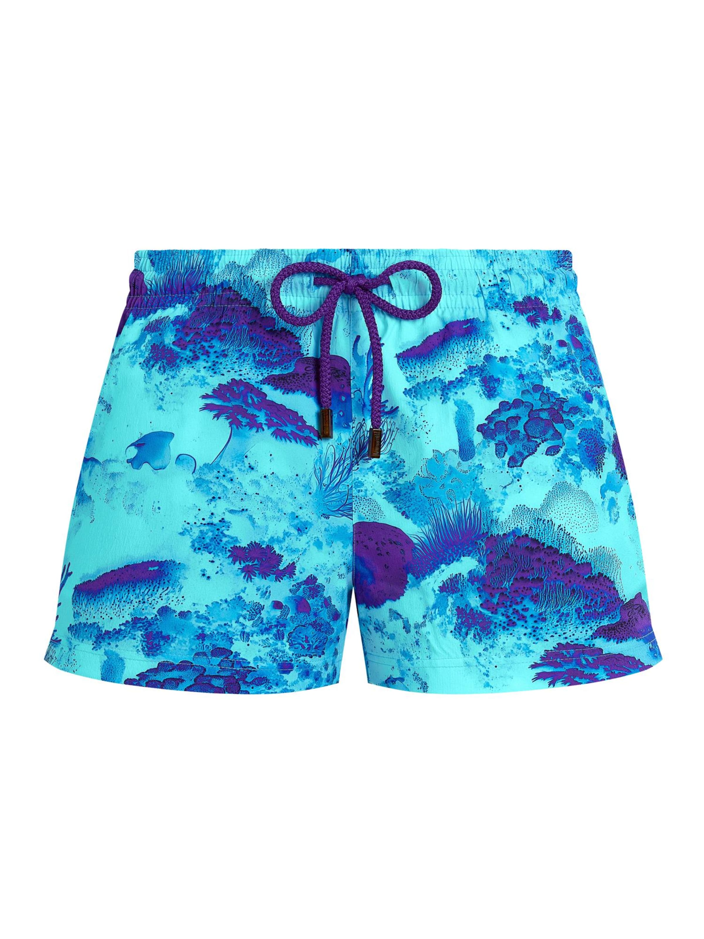 Shorts de bain Vilebrequin en bleu : devant