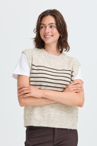 Fransa Pullover 'SANNY ' i beige: forside