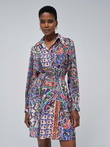 Robe-chemise Salsa Jeans en beige : devant