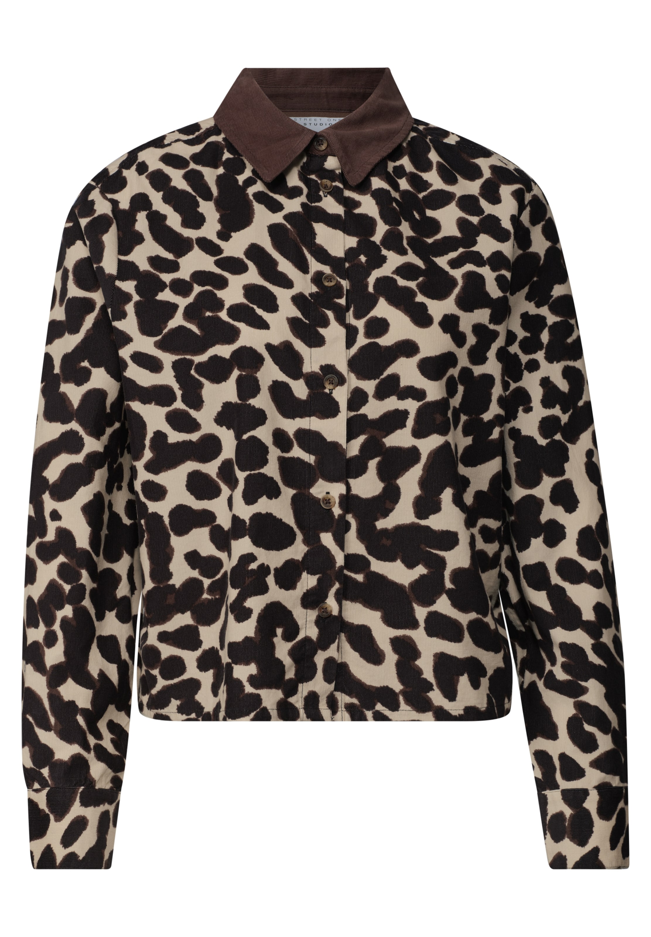 Street One Studio Blouse in Beige: front