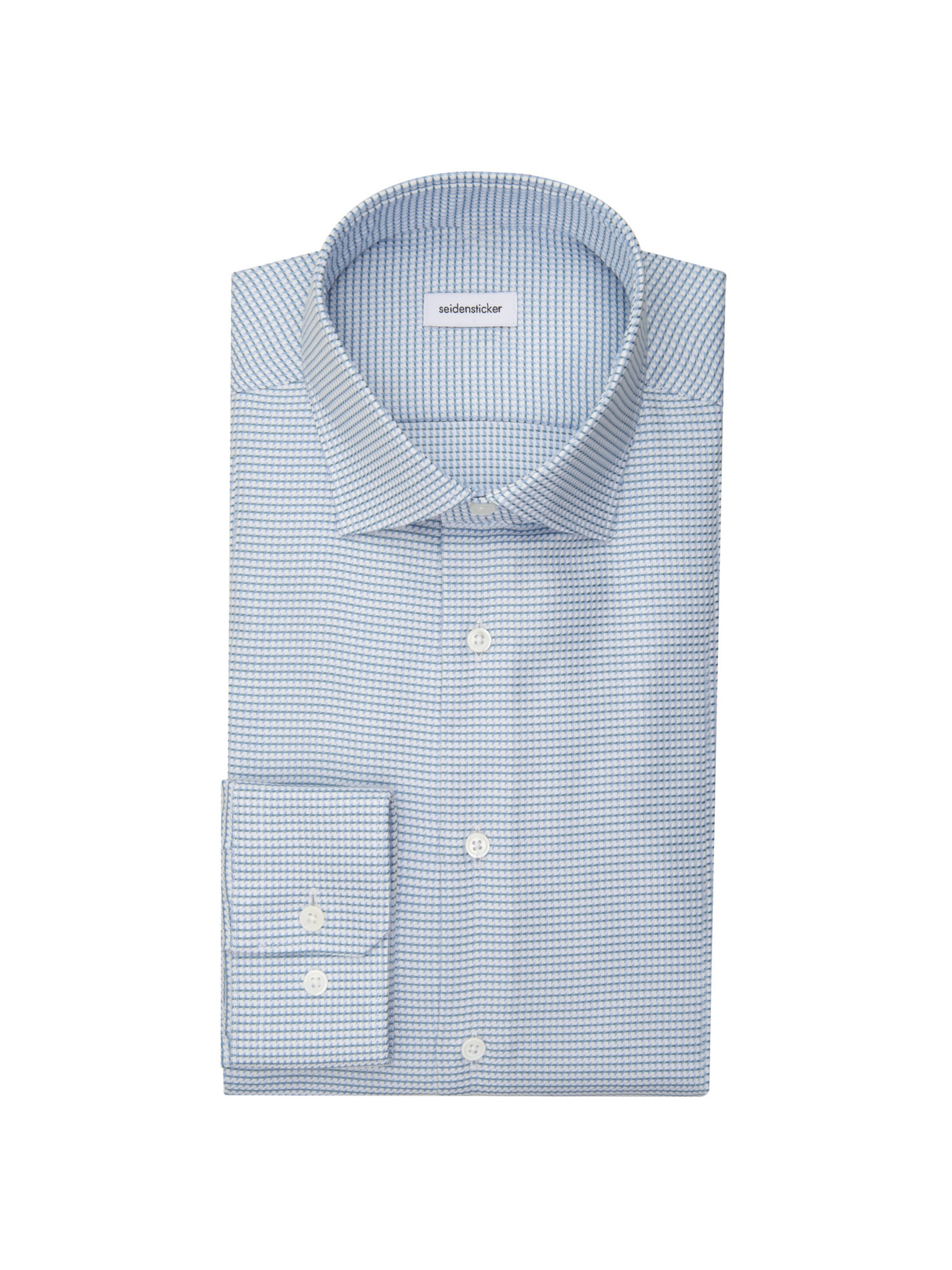 SEIDENSTICKER Slim fit Zakelijk overhemd ' Slim ' in Blauw