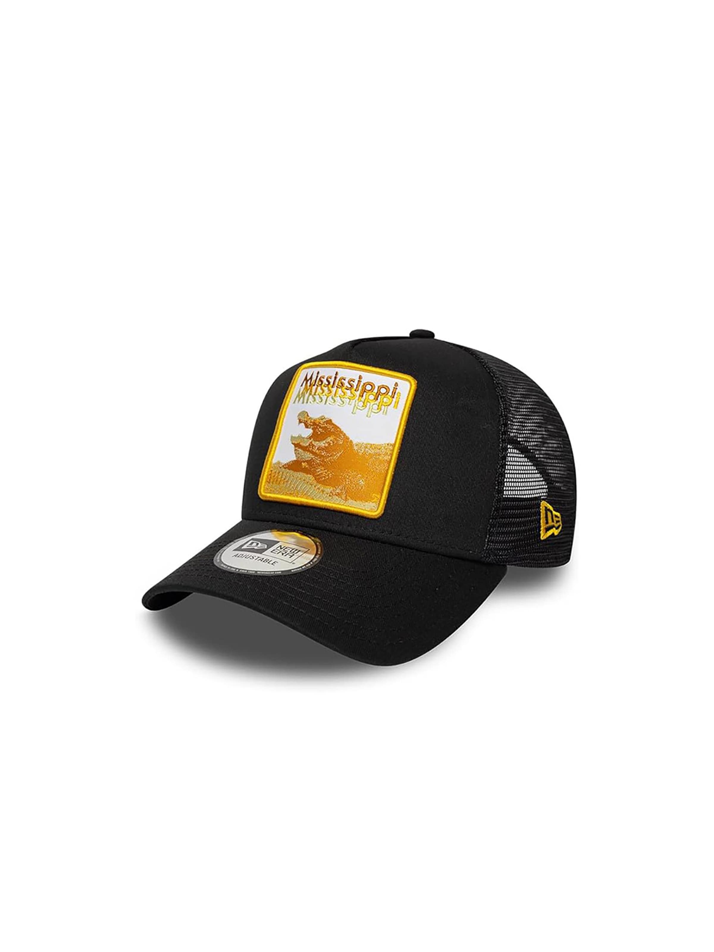 NEW ERA Cap 'Mississippi Gator 940' in Black: front