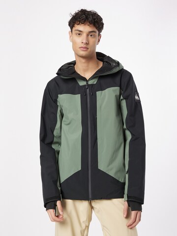 QUIKSILVER Sportjacke 'MULDROW' in Schwarz: Vorderseite