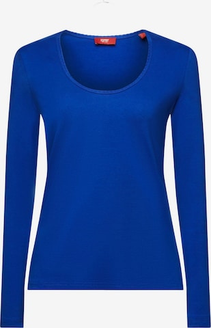 ESPRIT Shirt in Blauw: voorkant