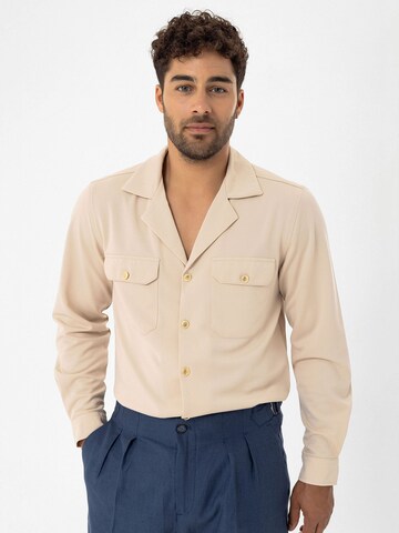 Dandalo Regular fit Overhemd in Beige