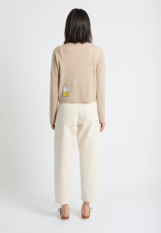 Chinti & Parker Cardigan 'Miffy' i beige