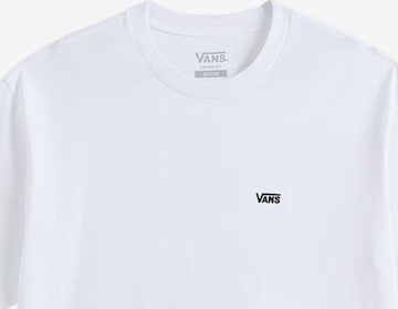 T-Shirt 'VANS LEFT CHEST LOOSE SS T-SHIRT' VANS en blanc : devant