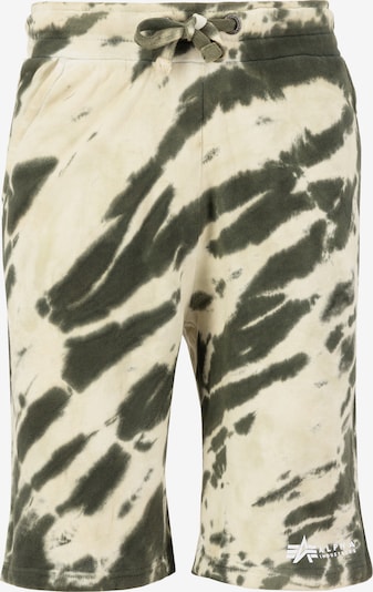 Pantaloni ALPHA INDUSTRIES di colore beige / oliva, Visualizzazione prodotti