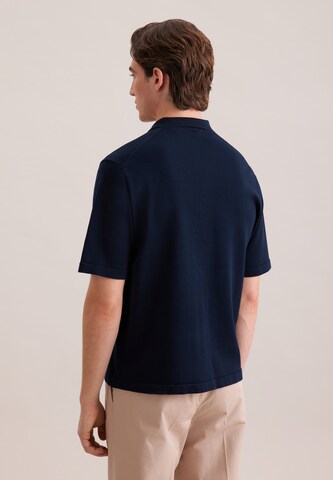 Coupe regular Chemise SEIDENSTICKER en bleu