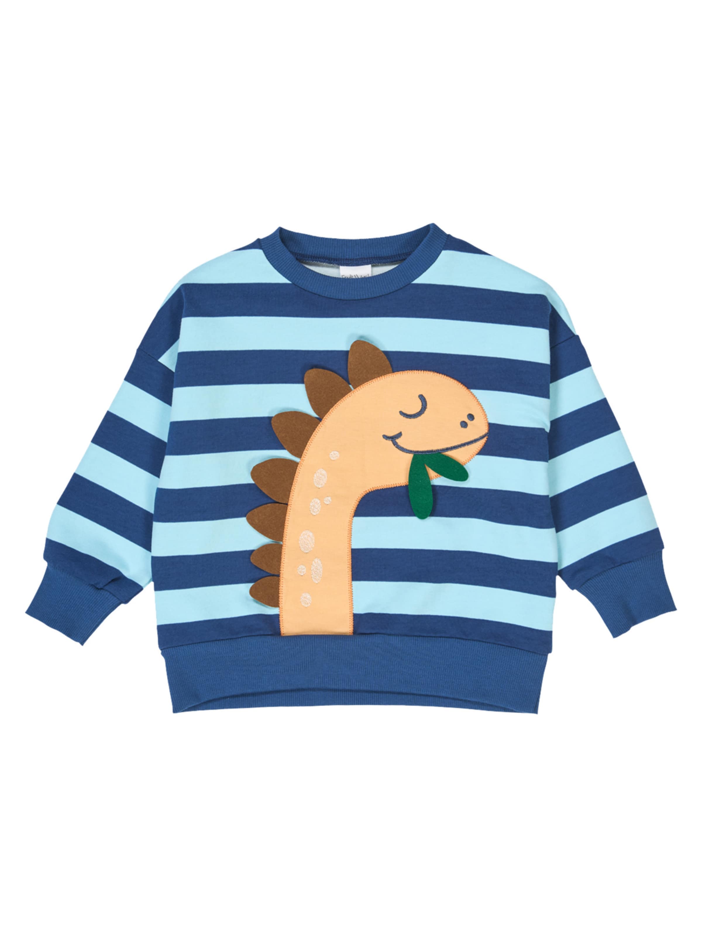 Fred's World by GREEN COTTON - Sweatshirt em azul: frente