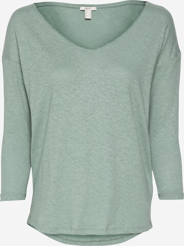 T-shirt ESPRIT en vert : devant