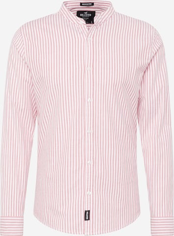 HOLLISTER Button Up Shirt in Red: front