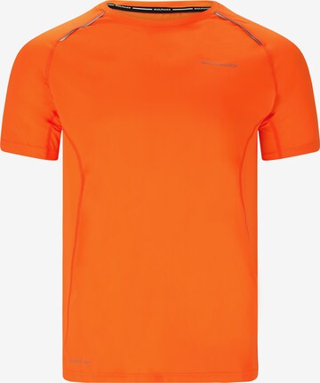 ENDURANCE Performance Shirt 'Lasse' in Orange: front