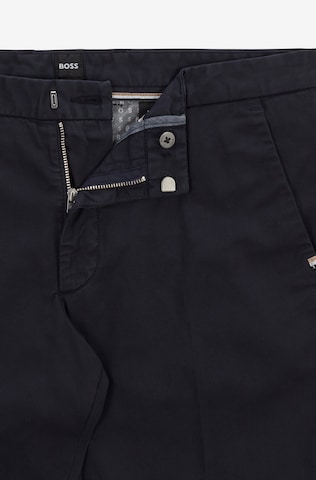 BOSS Black Slim fit Chino Pants 'Kaito' in Blue