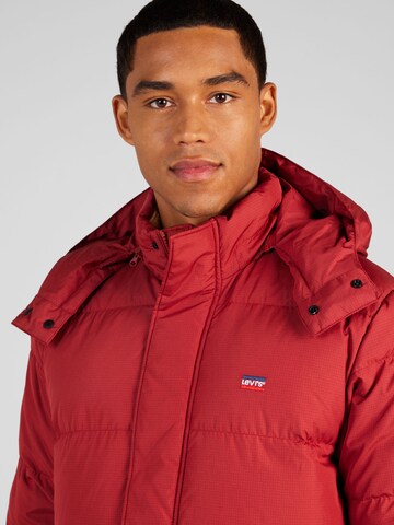 LEVI'S ® Winter jacket 'Fillmore Mid Parka 2.0' in Red