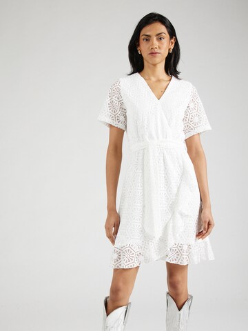 SISTERS POINT Φόρεμα 'NEW GRETO-36' σε λευκό: μπροστά