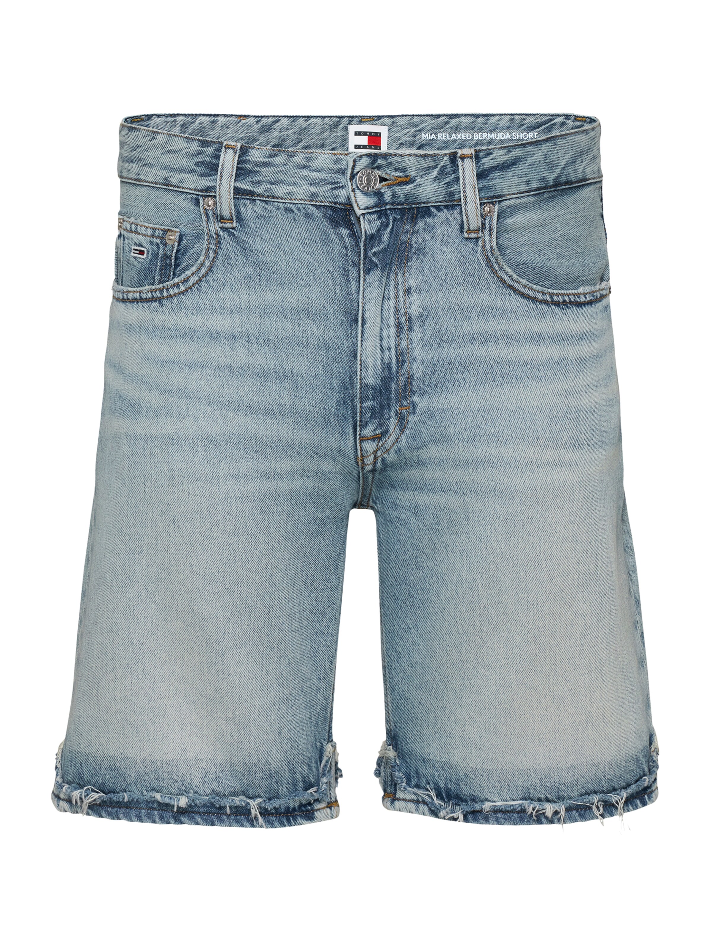 Tommy Jeans - Loosefit Vaquero 'MIA' en azul: frente