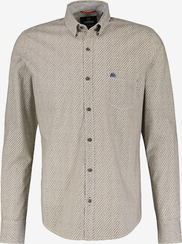 LERROS Button Up Shirt in White: front