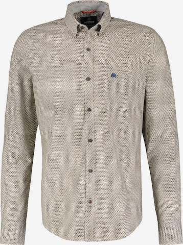 LERROS Regular fit Button Up Shirt in White: front