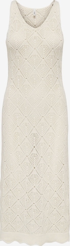 ONLY - Vestido de punto 'ONLSunflower' en blanco: frente