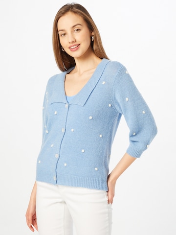 NÜMPH Strickjacke 'Sherida' in Blau: predná strana