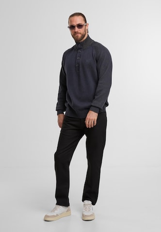 Pull-over 'Reje' INDICODE JEANS en bleu