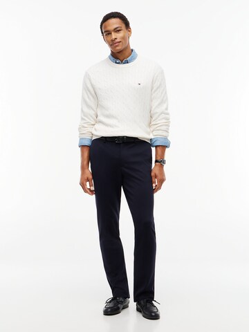 TOMMY HILFIGER Regular Pantalon 'New York Label' in Blauw