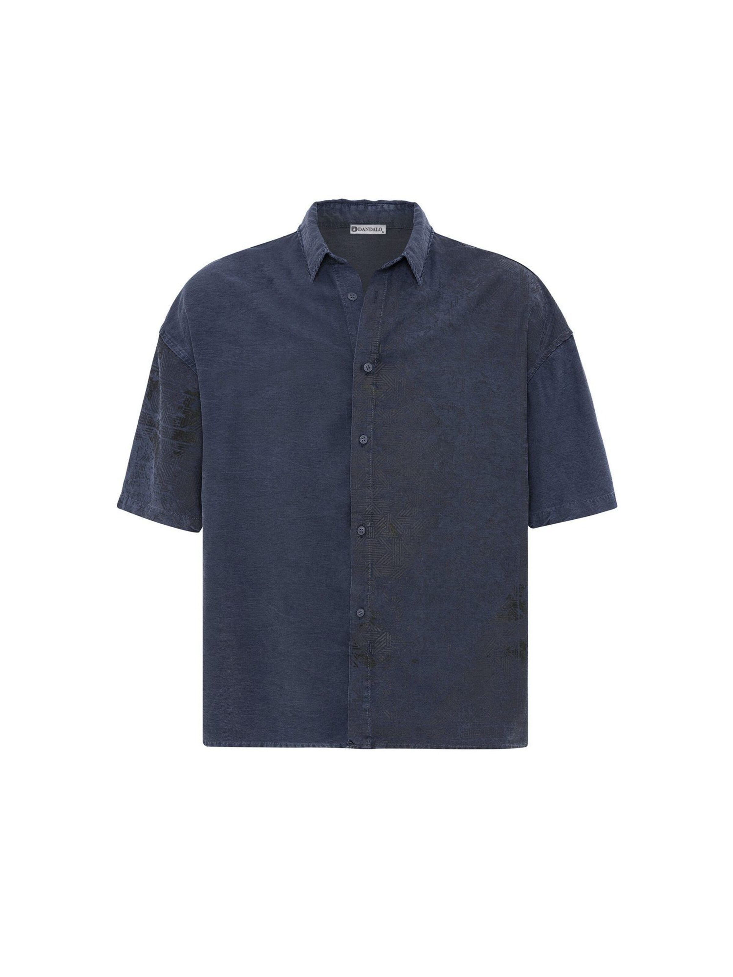 Dandalo T-shirt i blå: framsida