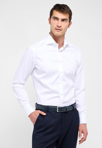 ETERNA Slim fit Business Shirt in White: front