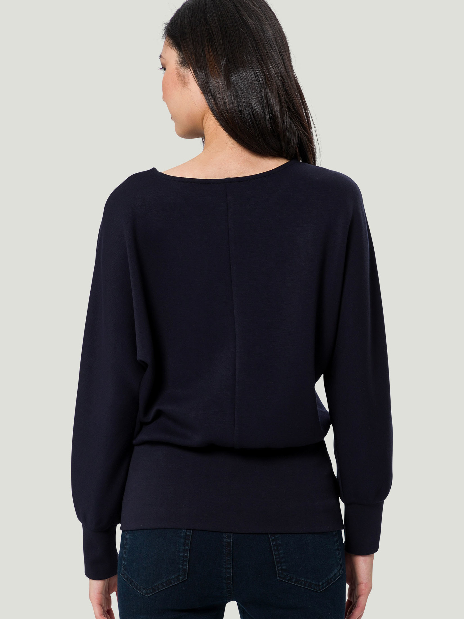 zero Sweatshirt in Nachtblau zero Sweatshirt in Nachtblau