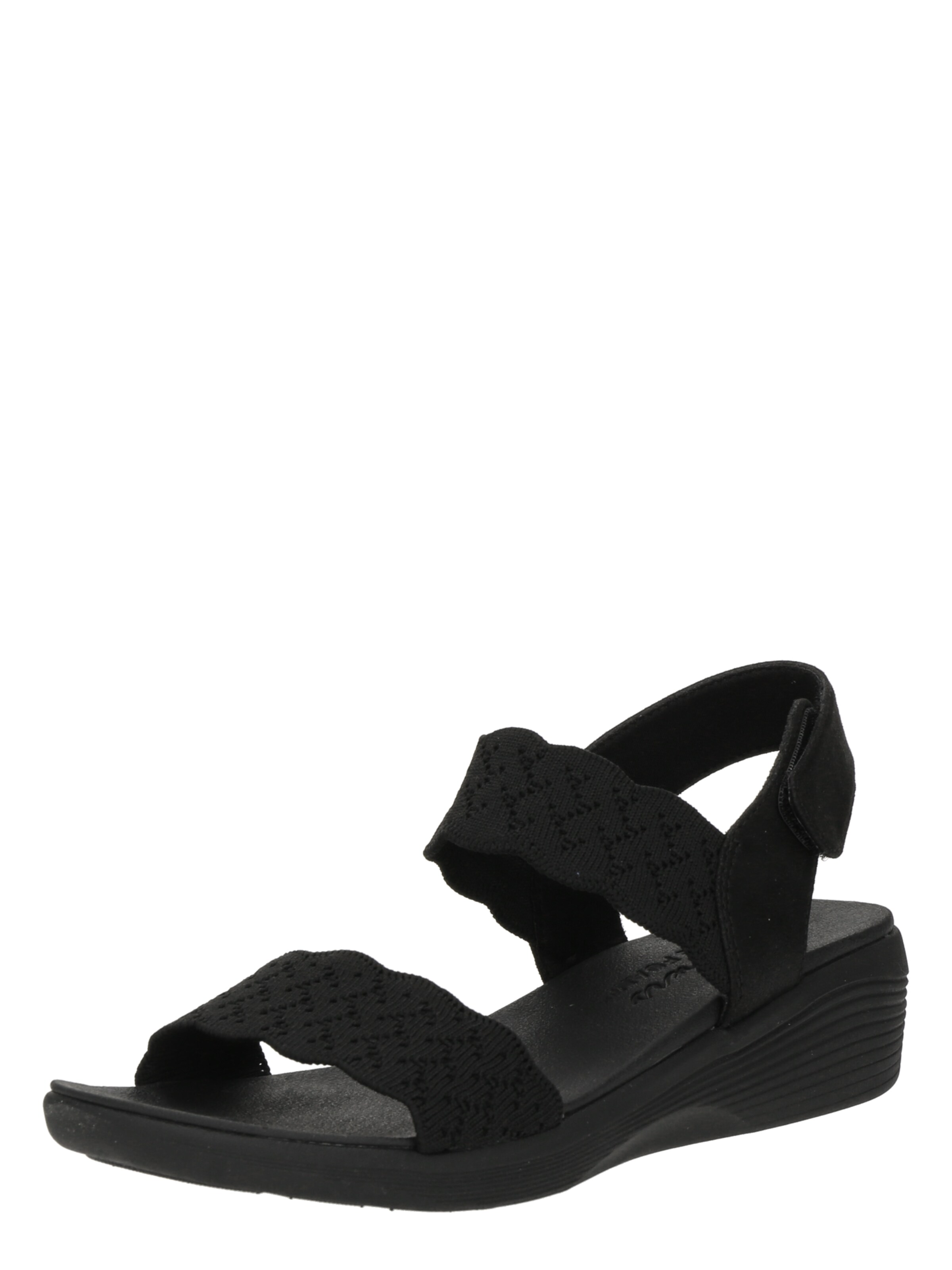 Sandales 'Arya' SKECHERS en noir : devant