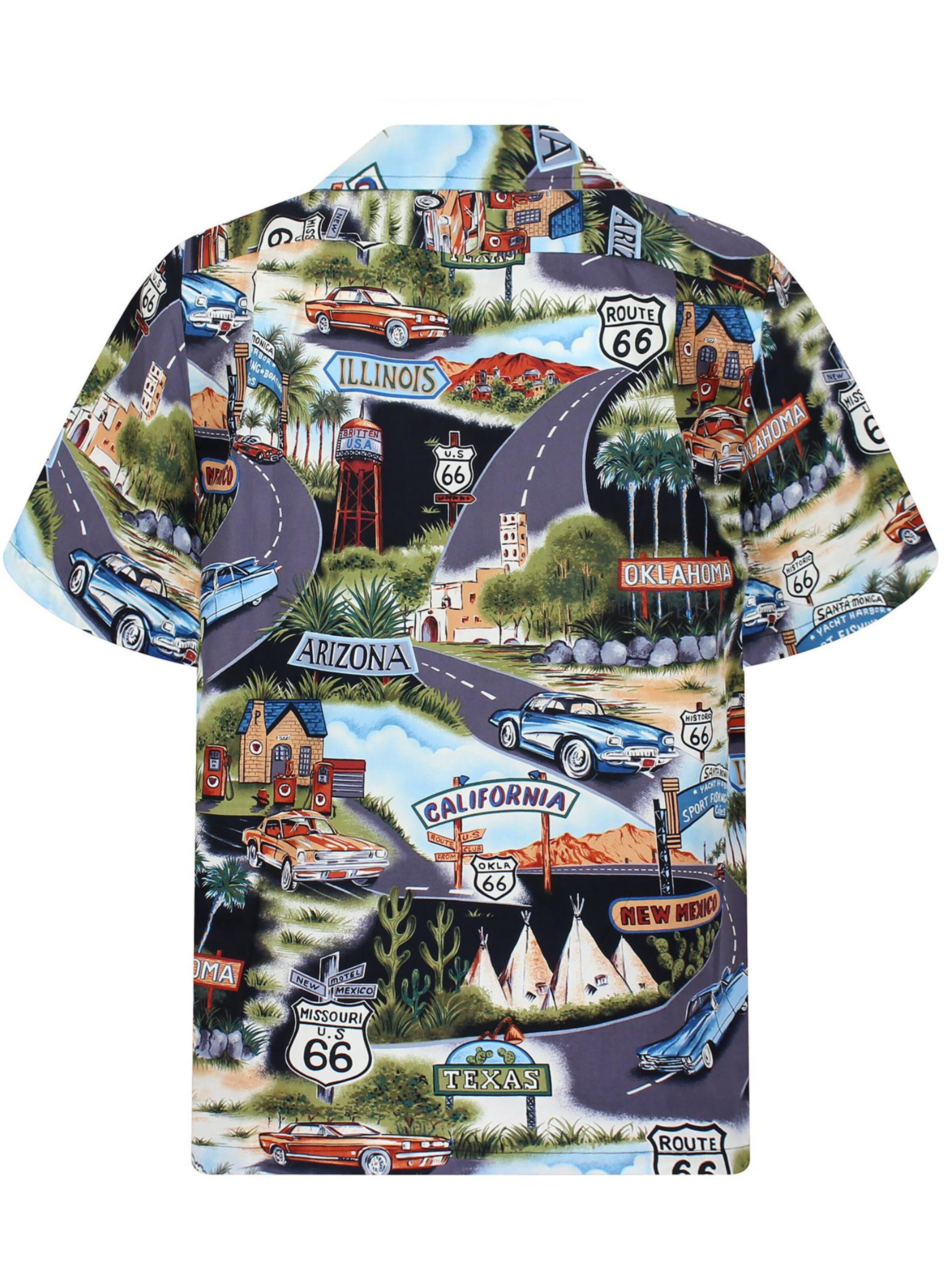 Pacific Legend Regular fit Button Up Shirt 'Breite Straße' in Grey