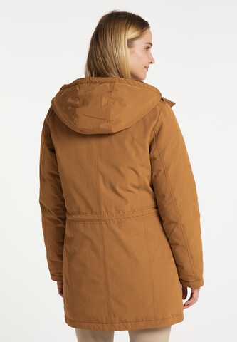 DreiMaster Klassik Winterparka in Braun