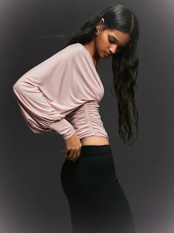 Bershka Pusero värissä vaaleanpunainen