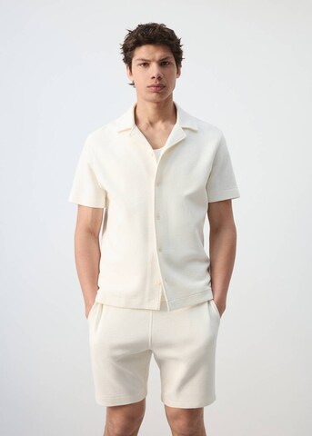 MANGO MAN Shirt 'Pep' in Beige: front