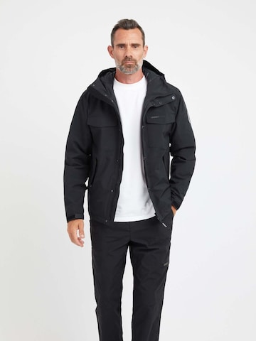 Veste mi-saison 'Thorium' JACK1T en noir : devant