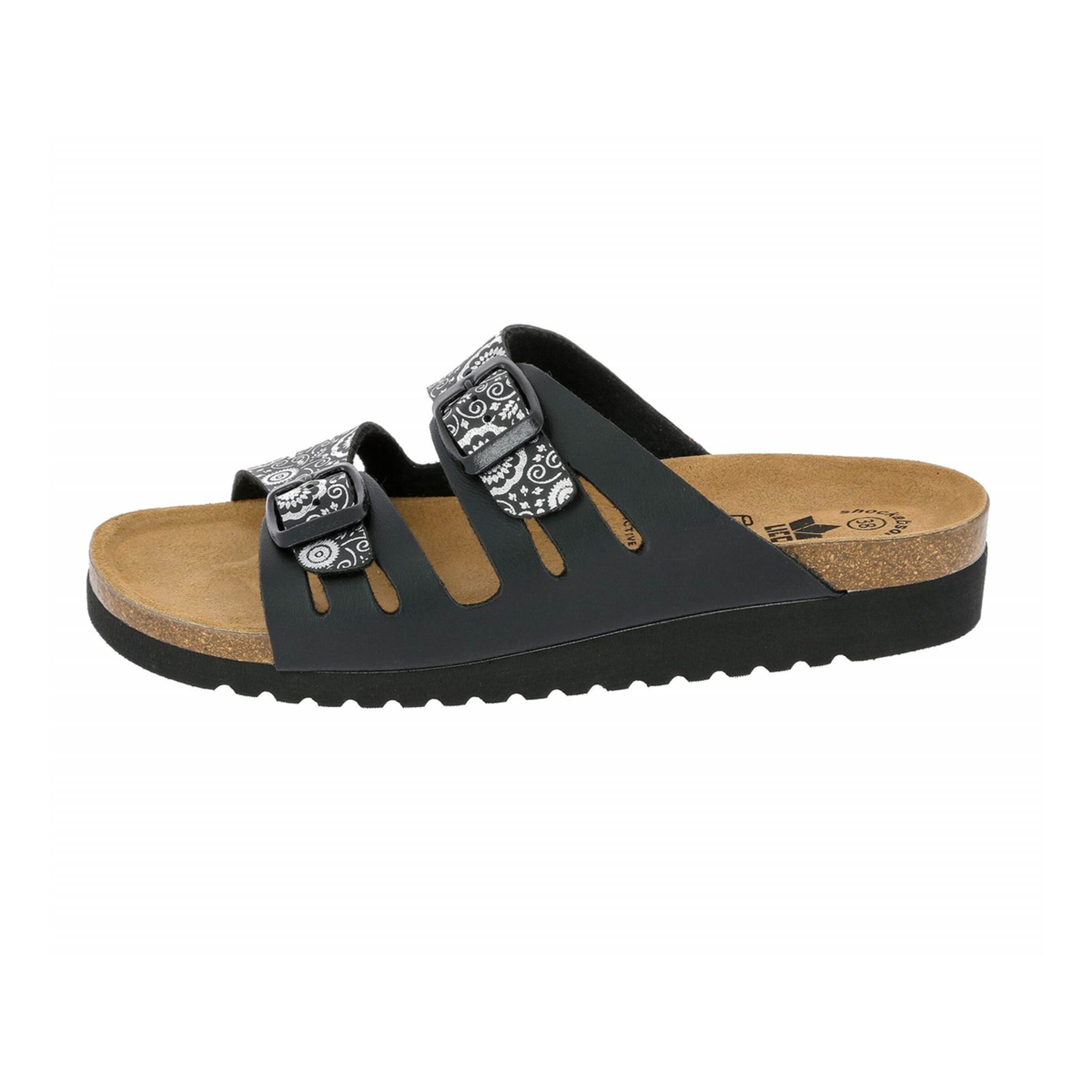 LICO Pantolette in Schwarz