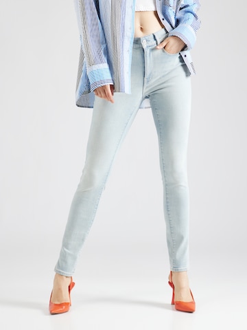 G-Star RAW Skinny Jeans '3301' in Blauw: voorkant