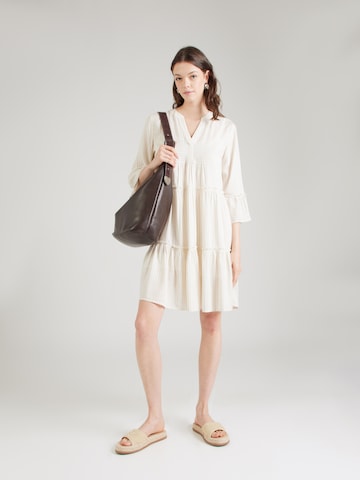 TOM TAILOR Dress in Beige: front