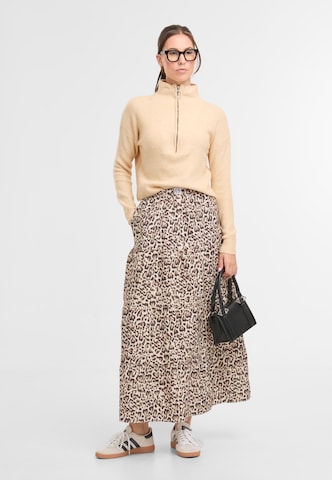 Noisy may NMFREJA POPELINE MAXI SKIRT WVN ' ' in Silber
