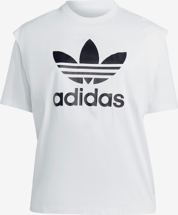 ADIDAS ORIGINALS - Camisa 'Always Original ' em branco: frente