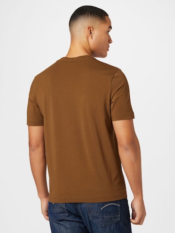 BOSS Orange T-Shirt 'Chup' in Braun