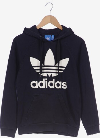 ADIDAS ORIGINALS Sweatshirt & Zip-Up Hoodie in XS in Blue: front