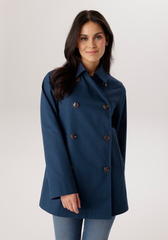 Aniston SELECTED Mantel in Blau: Vorderseite