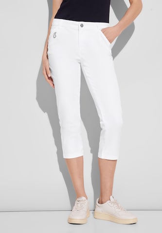 STREET ONE Slim fit Pants in White