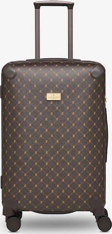 Trolley 'Palermo' di Lazarotti in marrone: frontale